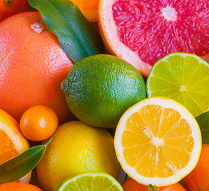 Citrons et fruits